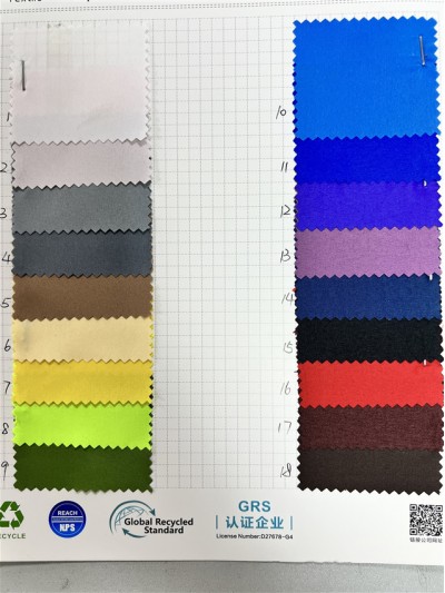 DG-SJX    240T   成分：100%RPET 45度照